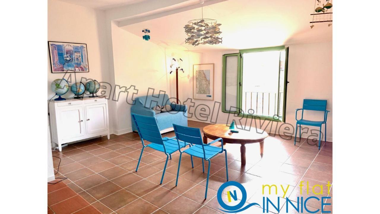 Aparthotel Riviera - Sea View - Amazing Large 3 Bedrooms With Sea View Ac - Old Town- Promenade Des Anglais Nice Eksteriør billede