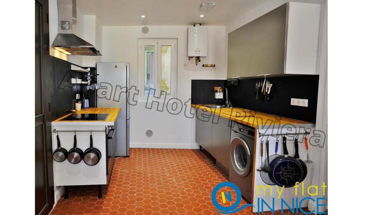 Aparthotel Riviera - Sea View - Amazing Large 3 Bedrooms With Sea View Ac - Old Town- Promenade Des Anglais Nice Eksteriør billede