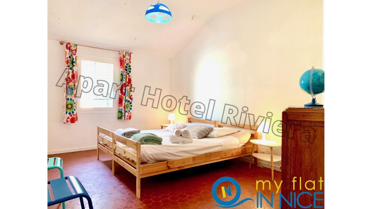 Aparthotel Riviera - Sea View - Amazing Large 3 Bedrooms With Sea View Ac - Old Town- Promenade Des Anglais Nice Eksteriør billede