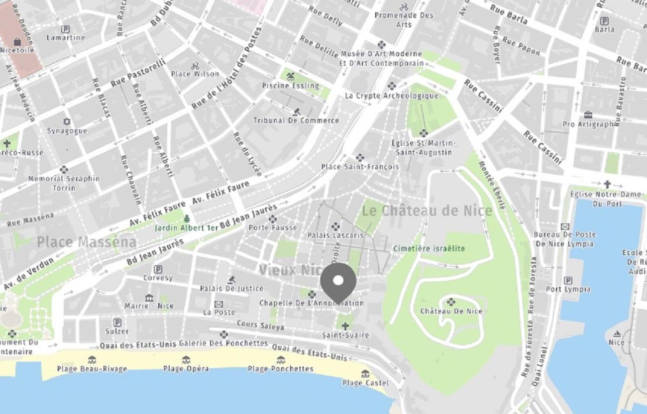 Aparthotel Riviera - Sea View - Amazing Large 3 Bedrooms With Sea View Ac - Old Town- Promenade Des Anglais Nice Eksteriør billede