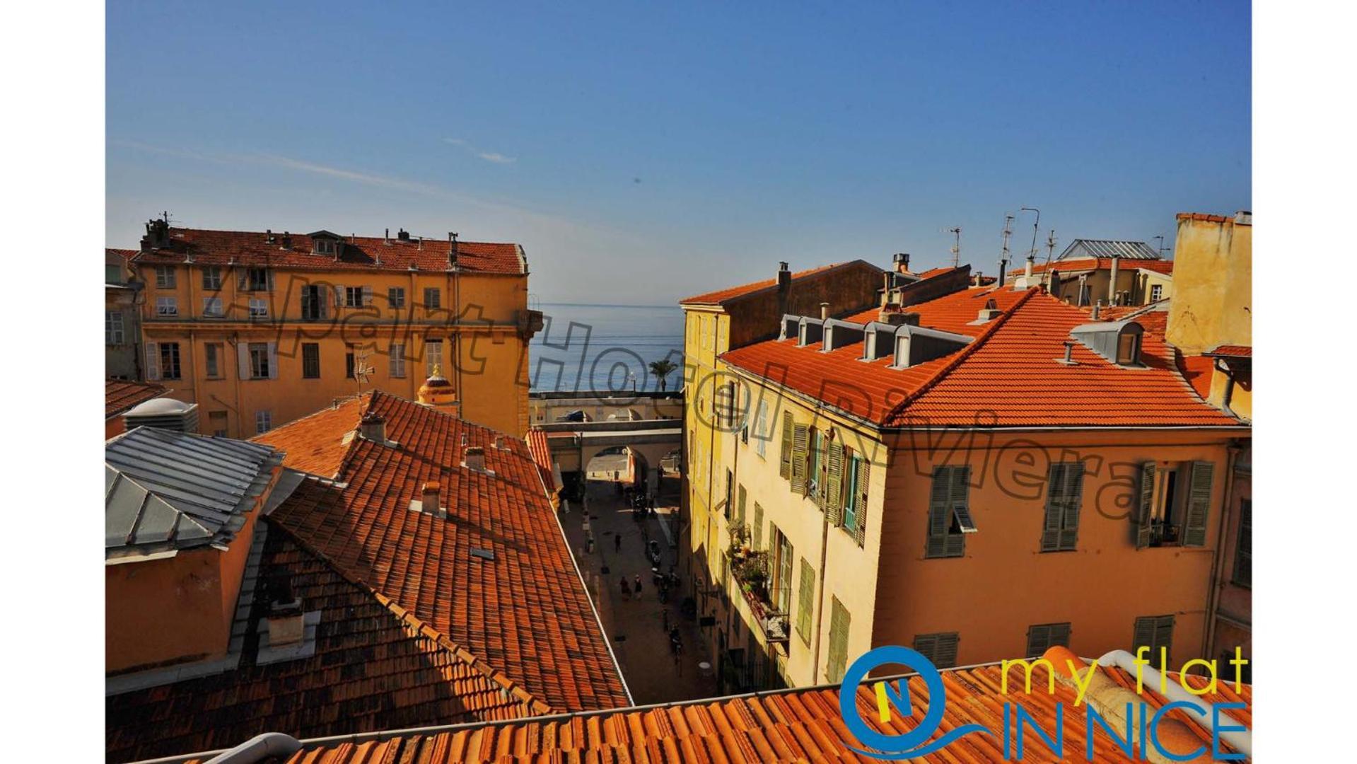 Aparthotel Riviera - Sea View - Amazing Large 3 Bedrooms With Sea View Ac - Old Town- Promenade Des Anglais Nice Eksteriør billede